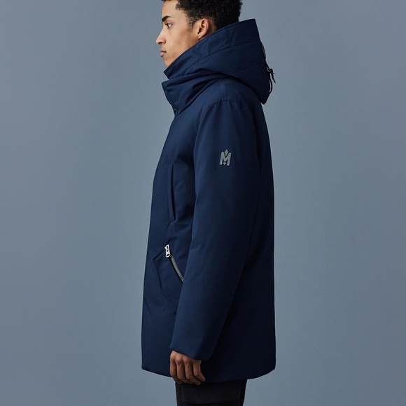 MACKAGE MEN - EDWARD-NF NAVY 42 (M) - Men’s Down Jacket Brand New - Picture 4 of 7